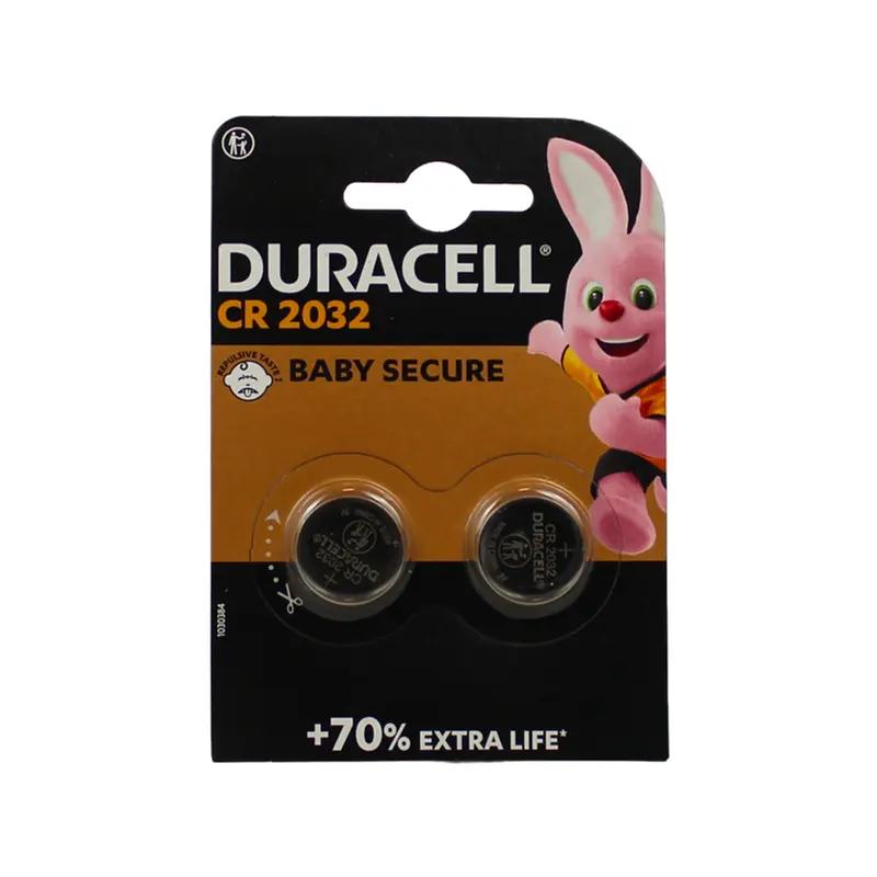 duracell batteria lithium long lasting power 3 volt 2 pz2032