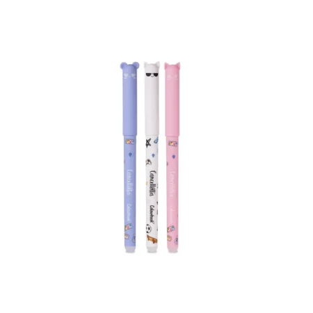 penna gel cancellotta abstract colourbook inchiostro blu