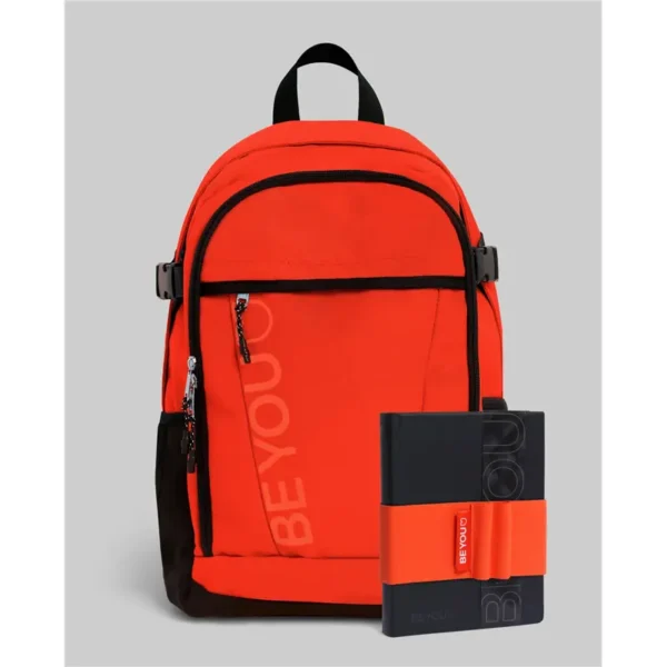 zaino be you 2526 coral con diario