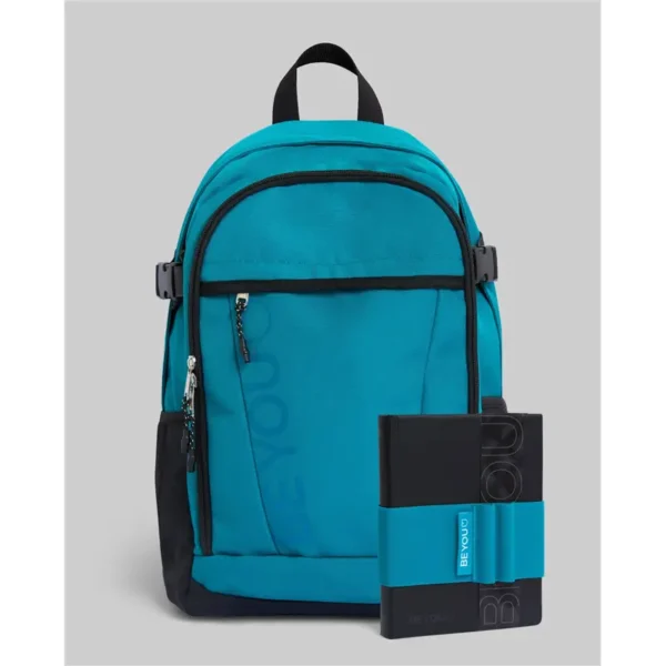 zaino be you 2526 petroleum con diario