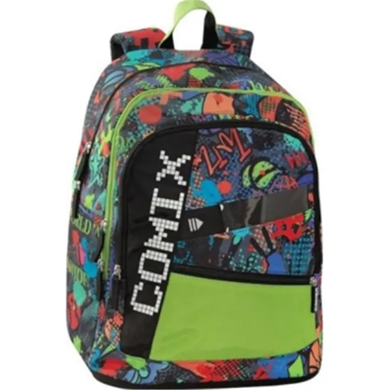 zaino organizzato comix bright street boy