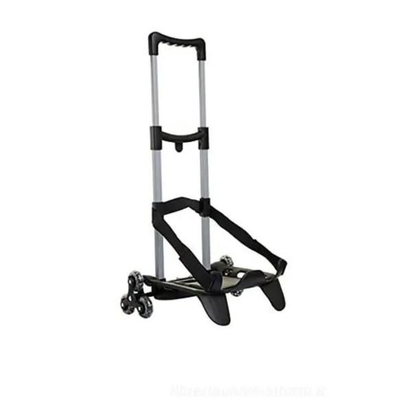 carrello trolley sj gang 3 ruote colore nero
