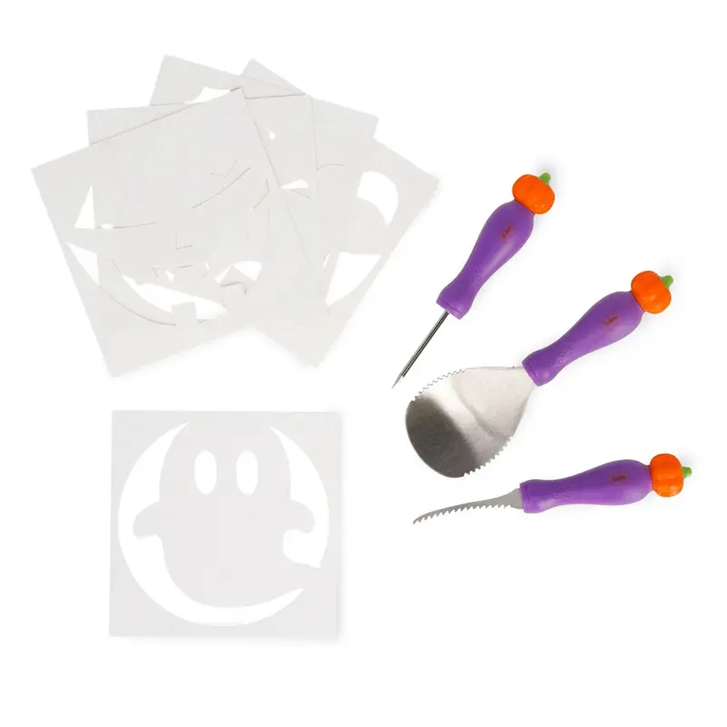 kit per intagliare zucca dii halloween carve scare legami