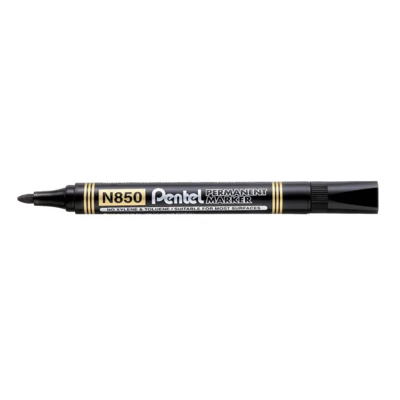 marcatore permanente pentel n850 punta conica 45 mm nero