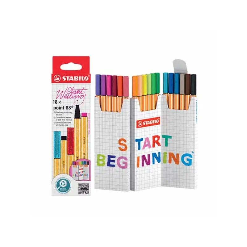 stabilo point 88 start writing 18pz 88185