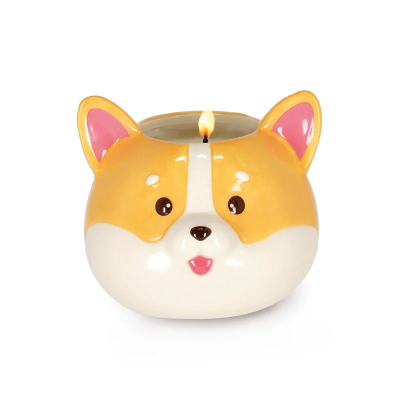 candela profumata corgi scented candle legami