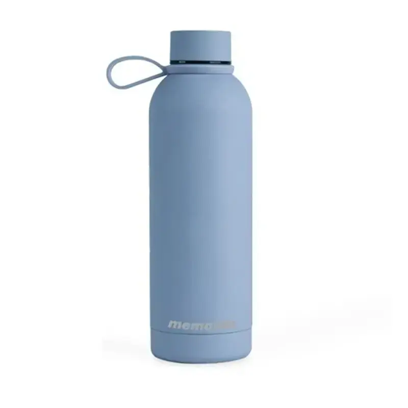 borraccia termica memotak soft touch azzurro ceruleo 500 ml