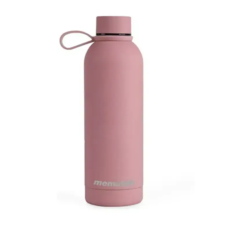 borraccia termica memotak soft touch rosa peonia 500 ml