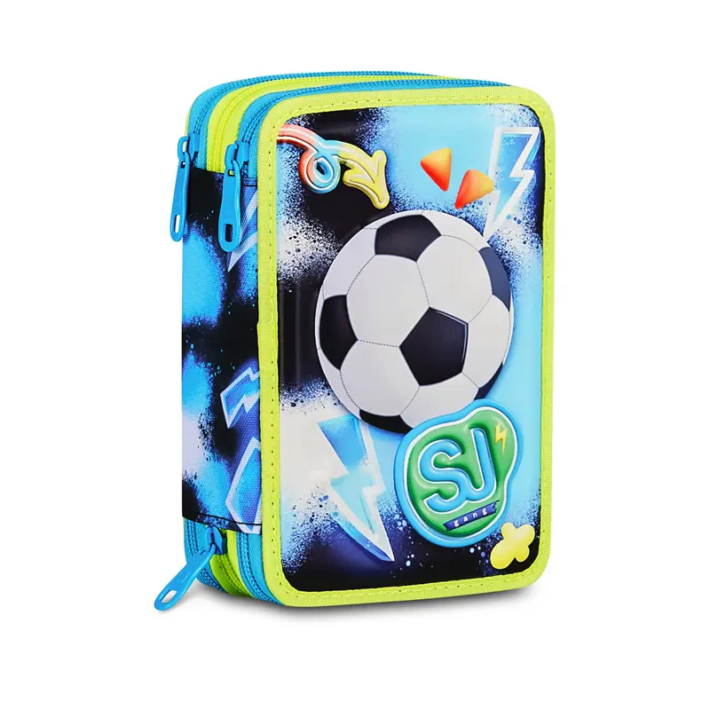 astuccio 3 zip 3d glowgame sj gang
