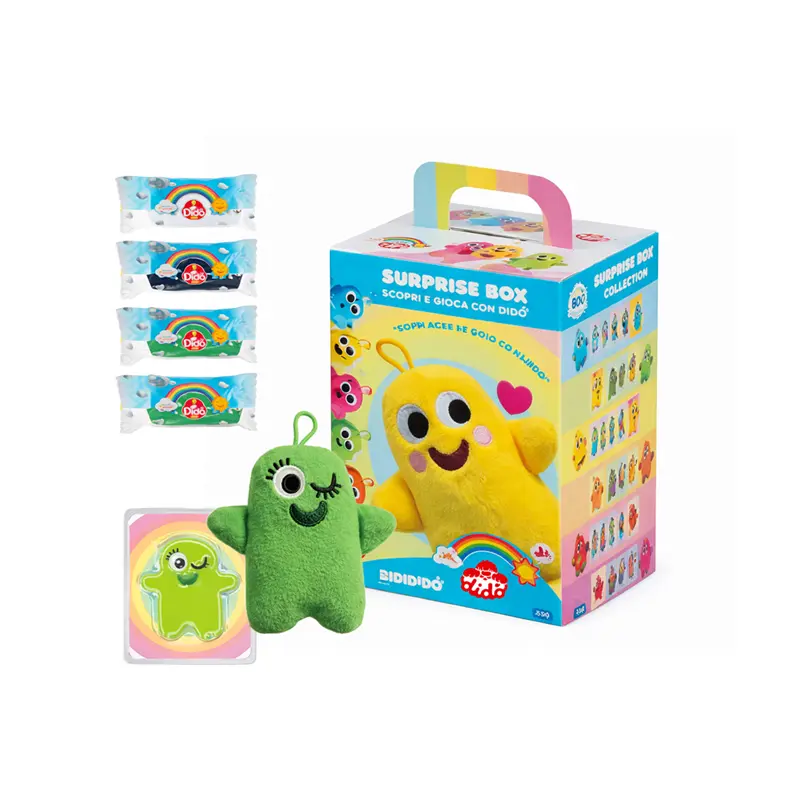 dido blind box con pasta per giocare e peluche a sorpresa bididido