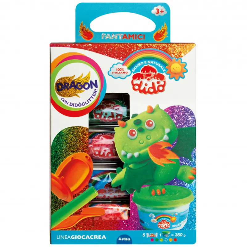 dido pasta da modellare fantamici dragon fila