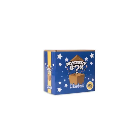 mystery box small boy colourbook