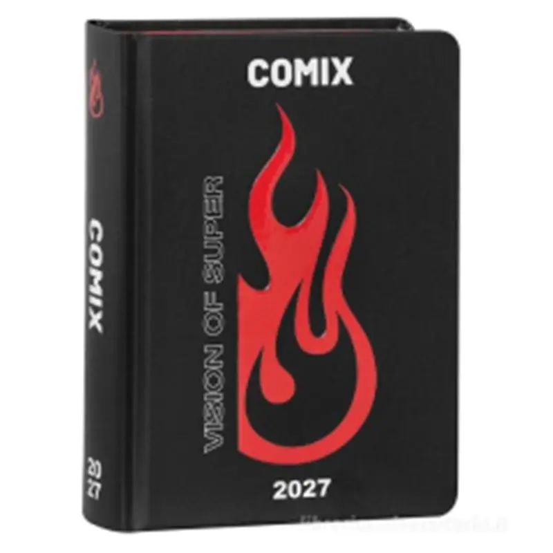 agenda diario 16 mesi medium comix limited edition vision of supe 2026 2027