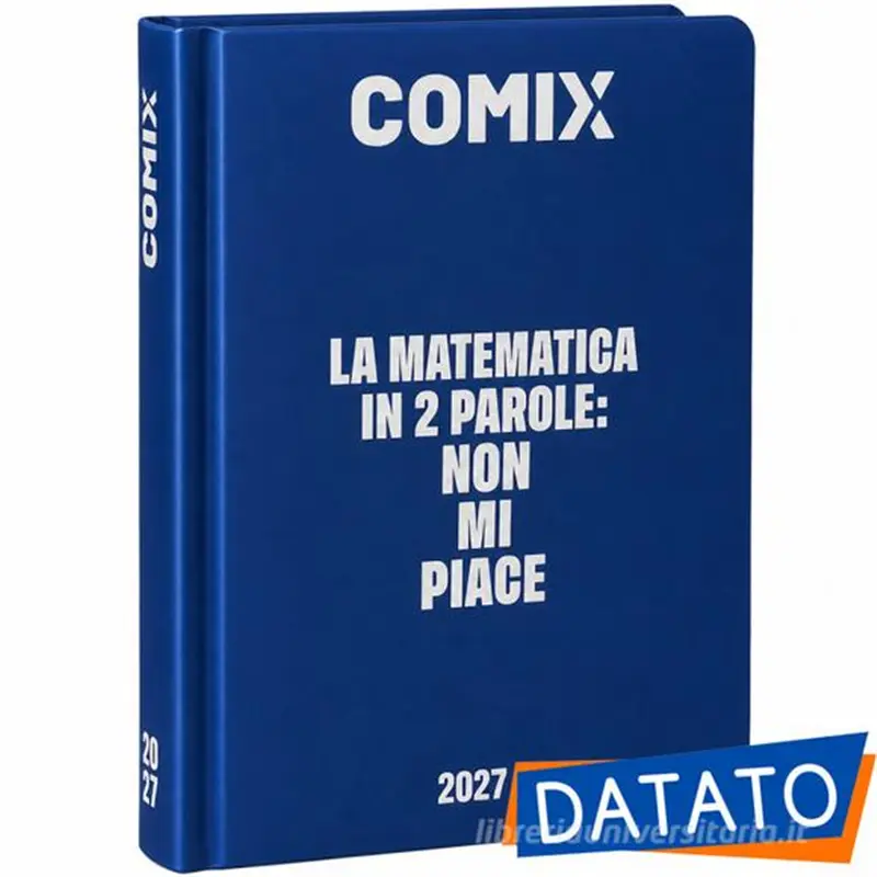diario 13 mesi standard comix easy blue diario scolastico 2026 2027