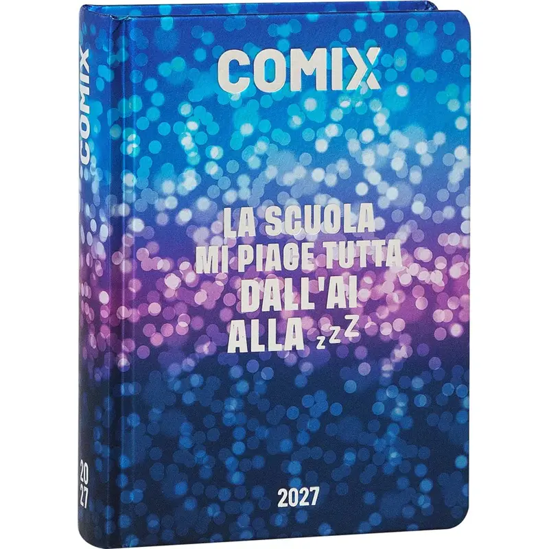 diario 16 mesi 202627 comix giornaliero mini fireflies