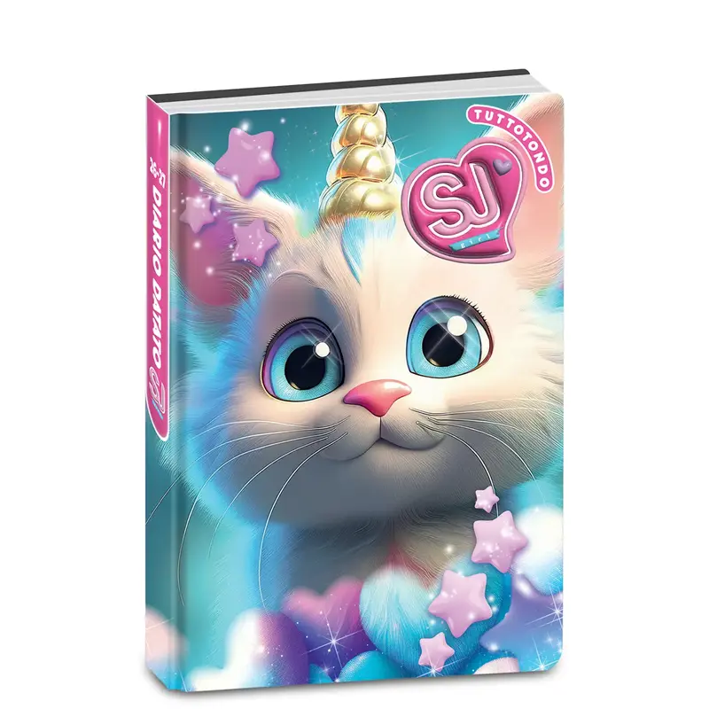 diario agenda 10 mesi datato sj gang animali girl
