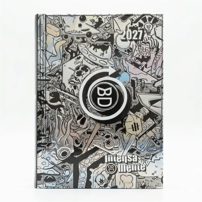 diario scuola seven bastardi dentro 2027 pocket silver intensamente