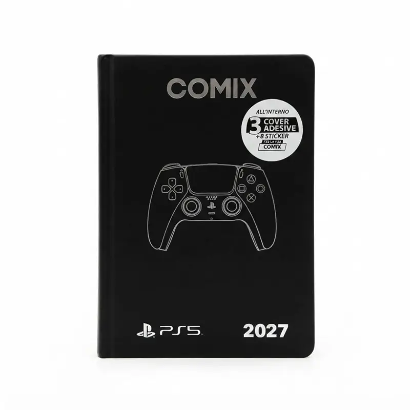 diario agenda medium 16 mesi 20262027 play comix special edition ps5