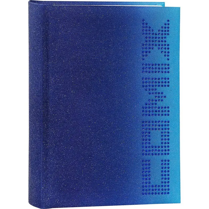 diario agenda mini 16 mesi 20262027 comix special sfumato blue strass blue