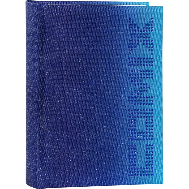 diario agenda standard 16 mesi 20262027 comix special sfumato blue strass blue