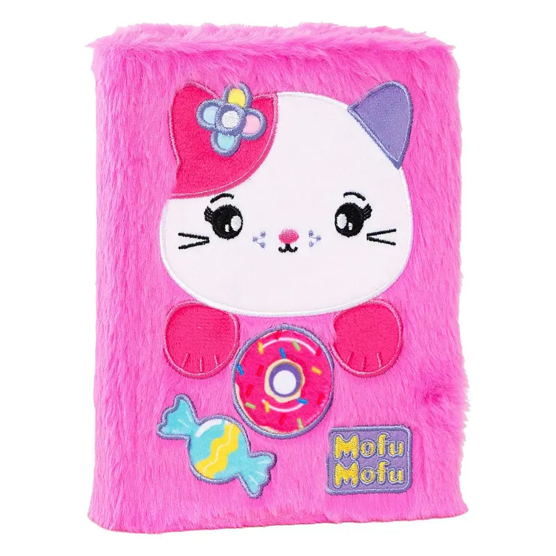 diario standard 12 mesi 20262027 plush mofu mofu gatto
