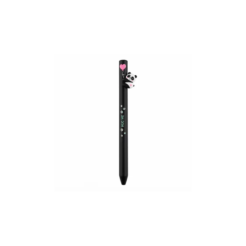 penna a scatto free hugs ink black legami panda