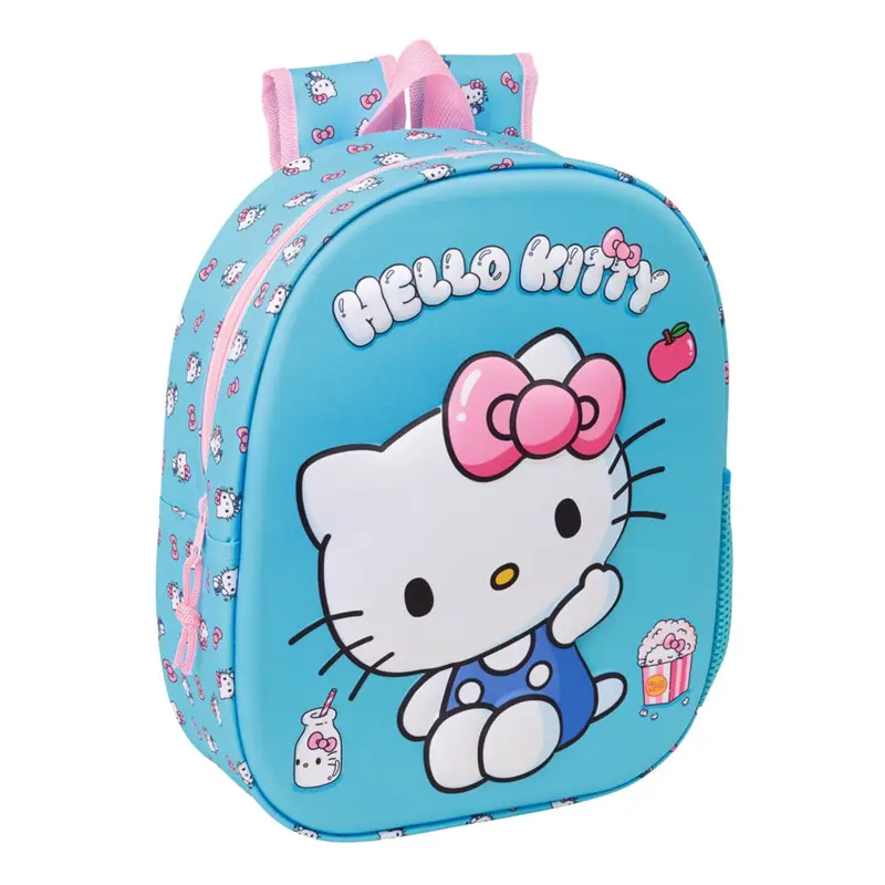 zaino asilo 3d hello kitty