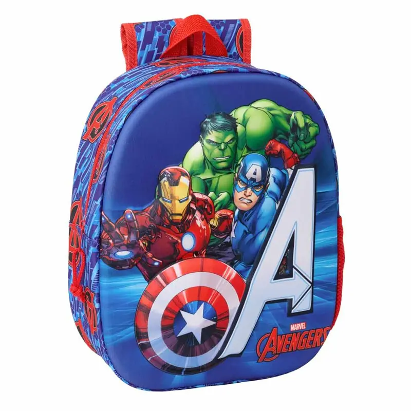 zaino asilo 3d marvel avengers
