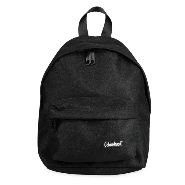 zaino midi glitter black colourbook