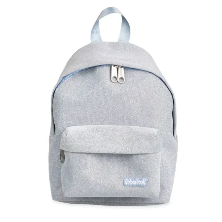 zaino midi glitter light blue colourbook