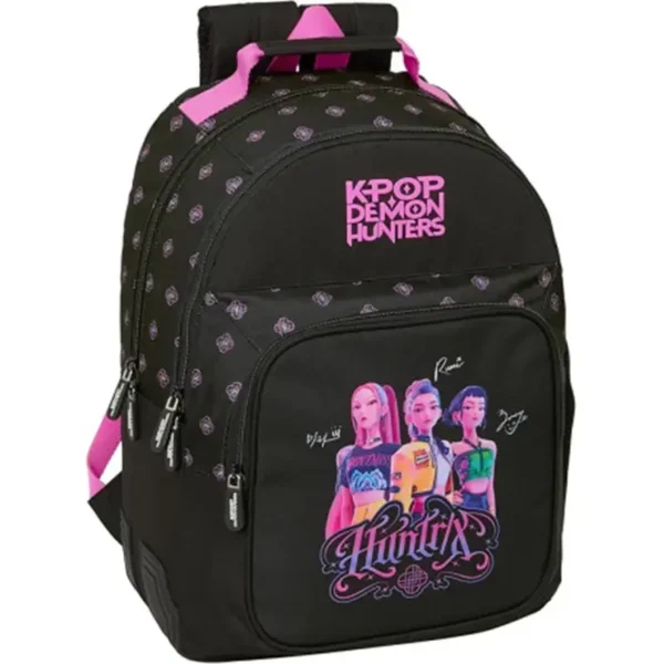 zaino scuola 3 zip k pop demon hunters artista