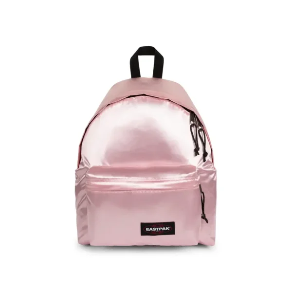 zaino eastpak padded pakr satinfied pink con custodia per laptop da 14
