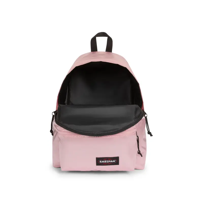 zaino eastpak padded pakr satinfied pink con custodia per laptop da 14